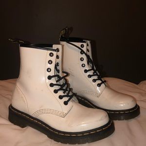 White Dr. Martens